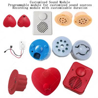 Módulo de Sonido Grabable MP3 Programable al por Mayor para Caja de Música de Peluche