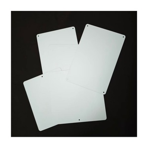 Placas <span class=keywords><strong>de</strong></span> <span class=keywords><strong>Aluminio</strong></span> para Sublimación, Blancas Brillantes, para Señales <span class=keywords><strong>de</strong></span> Tráfico, 12''x 8'' - Product Image 3