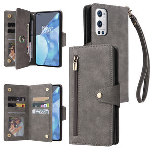 Coque de cartes de poche en cuir, étui à rabat, résistant aux chocs, pour One Plus <span class=keywords><strong>7t</strong></span> 7 Pro 8 9 10 - Product Image 1
