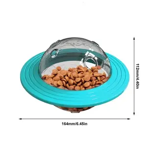 Oyuncak toptan için evcil Ufo şekli gezegen Frisbeed köpek sızdıran gıda oyuncak interaktif <span class=keywords><strong>Pet</strong></span> sızıntı gıda köpek oyuncaklar yavaş besleyici - Product Image 3