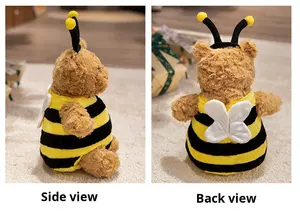 Grosir hadiah promosi mode lucu promosi mainan otomatis boneka hewan mainan mewah bantal boneka Hari Ibu hadiah - Product Image 6