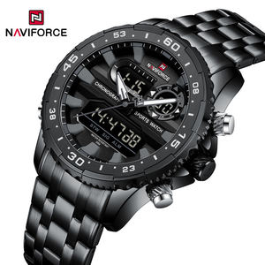 Reloj de Pulsera Naviforce NF9234 9234 para Hombre, Original, de Cuarzo, de Acero Inoxidable, Resistente al Agua, de Lujo, para Negocios - Product Image 4