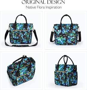 Bolsa de Hombro de Lona de Algodón Ecológica de Muestra Gratuita, Bolsa Térmica Aislante para Alimentos, Compras y Almuerzo, Portátil y Duradera - Product Image 4