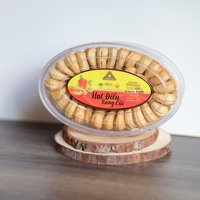 Nueces de Anacardo Tostadas Orgánicas de Vietnam, Marca Dong Phu, Alta Calidad, Certificación ISO W180, Sabor Único a Mantequilla y Sal, 400g, Forma Ovalada, Ideal para Regalo