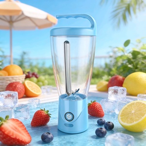 1000ML Wireless Portable Juicer Blender, USB Rechargeable 6 Blades BPA Free Mixer Perfect for Smoothies & Milkshakes - Product Image 1