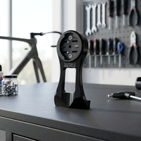 Support de fixation avant XON XBT-30 en alliage 6061 pour vélo de montagne, extension de base de selle, support de lampe et d'ordinateur de bord, noir TW Outdoor