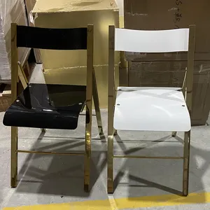 最新设计的织物不锈钢布尔诺皮革餐厅餐椅，带活动腿