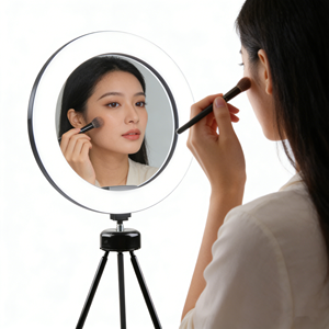 Mini trépied portable avec anneau lumineux <span class=keywords><strong>de</strong></span> 14 cm |   Lampe annulaire USB <span class=keywords><strong>de</strong></span> 18 pouces pour la création <span class=keywords><strong>de</strong></span> contenu, <span class=keywords><strong>les</strong></span> podcasts et <span class=keywords><strong>les</strong></span> histoires Instagram - Product Image 1