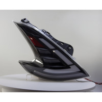 Feux arrière LED complets DK Motion pour Nissan 370z Z34 2008-2019, état neuf, systèmes d'éclairage automobile, accessoires de voiture