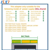 12 Ports 12V PCI-E 6Pin Server PSU Breakout Board Synchronisation ON/OFF pour DELL 2400W 2000W 1600W 1100W 750W
