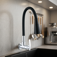 Robinet de lavabo en plastique pas cher, chromé, aspect attrayant, prix fabricant, commandes en gros