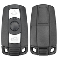 Coque de remplacement pour clé de voiture intelligente MS, télécommande sans clé à 3 boutons pour BMW E61 E90 Série 3 Série 5 X3 X5, étui de clé de véhicule