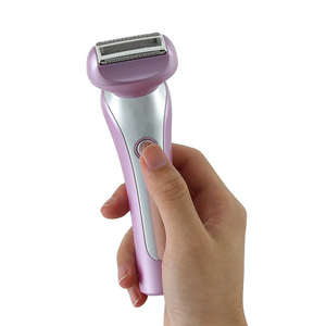 Depiladora electrónica recargable resistente al agua para mujer, para <span class=keywords><strong>piernas</strong></span> recortadora, cara y cuerpo, máquina de afeitar para mujer - Product Image 5