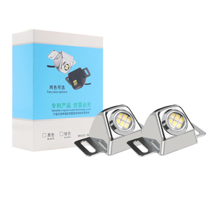 Nuova Luce Posteriore LED YD ad Alta Luminosità 12V Lampada di Avvertimento per Parcheggio e Retromarcia Argento Nero LED 5630 6SMD per <span class=keywords><strong>Auto</strong></span>/Motociclette - Product Image 2