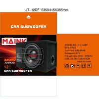 Subwoofer actif pour voiture 8 pouces 10 pouces, Plug and Play, basses puissantes, vente en gros directe d'usine, en stock, personnalisable, livraison rapide