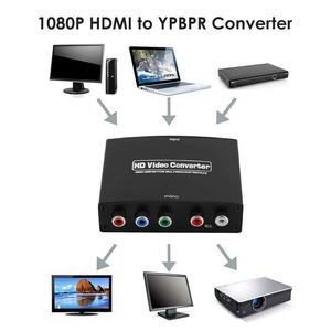 HDM1 zu YPbPr Konverter & HDM1 zu Komponenten-Adapter, Unterstützt 480i bis 1080P mit R/L <span class=keywords><strong>Audio</strong></span>-Ausgang für Alte Fernseher - Product Image 4