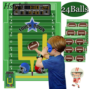 Pin de juegos de fútbol para niños, suministros de fiesta de fútbol, actividades de fiesta de cumpleaños, decoraciones temáticas de fútbol SD356 - Product Image 1