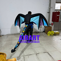 Costume de dragon gonflable Offre Spéciale costume gonflable de Dragon Year avec des ailes