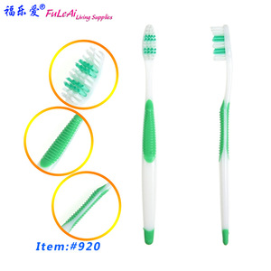 Cepillos de Dientes Fuleai, Paquete de 5, Cerdas Suaves, Coloridos, Cepillos de Dientes Manuales para Adultos - Product Image 3