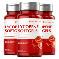 Lycopene Potensi Tinggi 5mg Softgel, Suplemen Antioksidan untuk Kesehatan Prostat & Jantung
