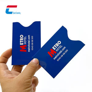 Porte-cartes personnalisé avec impression, pochette pour clé d'hôtel, emballage pour clé de <span class=keywords><strong>chambre</strong></span> d'hôtel, porte-cartes en papier - Product Image 3