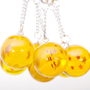 Llaveros de <span class=keywords><strong>Anime</strong></span> DBZ, Naranja y Azul, PVC, 1-7 Estrellas, Goku Dragon Ball, Colgante de Cristal, Regalo <span class=keywords><strong>para</strong></span> Fans - Product Image 4