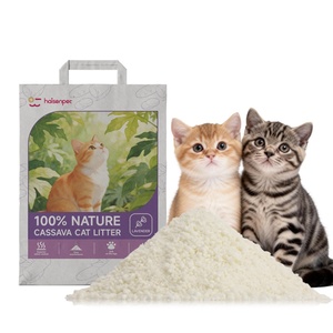 Muestras Gratis, Nueva Arena para Gatos de Alta Gama, a Base de Plantas Puras, Desodorizante, Rápida y sin Polvo, Ecológica, Arena para Gatos de Yuca - Product Image 1