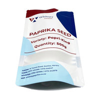 Sachet Doypack Personnalisé avec Logo pour Emballage de Graines de Légumes, Fleurs et Mini-Plantes Aromatiques avec Fermeture Éclair – Vente en Gros