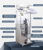 Machine d'emballage entièrement automatique de haute qualité et très vendue pour les granulés (riz, dattes, baies de goji, etc.) et le pop-corn