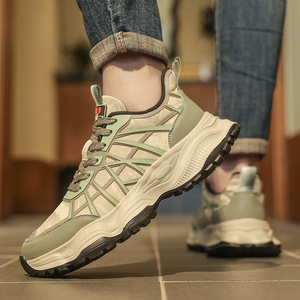 Zapatos Antideslizantes para Hombre, Ligeros, Acolchados, para Trabajar, Caminar, Antideslizantes, Cómodos para el Uso Diario - Product Image 4