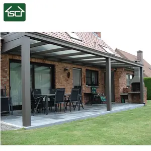 CE Approved Strong Aluminium Patio Cover Roof Outdoor With 125 Kg Per Square Meter Loading Capacity