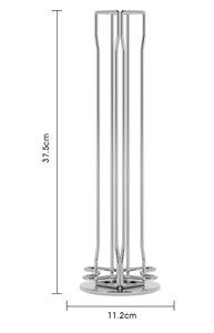 Exhibidor de Cápsulas de Café Personalizado, Soporte de Metal de Hierro con Alambre Negro, Tipo Torre de Dos Niveles, Soporte para Cápsulas de Café - Product Image 2
