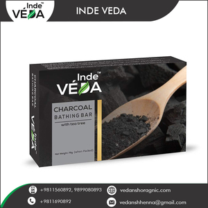 Organic Charcoal <b>Soap</b> With <b>Tea</b> <b>Tree</b> deep cleansing detoxification and oil control - Product Image 5