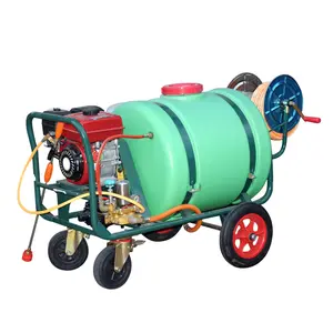 300L hand push pesticide sprayer with water tank for spraying pesticides for irrigation, car washing and cleaning