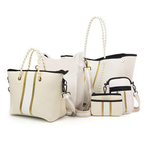 <span class=keywords><strong>Sac</strong></span> à main en néoprène pour femmes et filles, bourses de grande capacité, peut être utilisé pour les voyages, fourre-tout de plage, nouvelle collection - Product Image 1