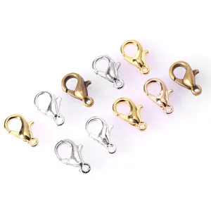 Factory Cheap Price Lobster Clasps Hooks Connector for DIY Jewelry Findings Materials Supplies
