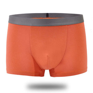 Vente en gros de nouveaux boxers taille moyenne stylés pour hommes plus taille personnalisée impression de logo boxer uni - Product Image 5