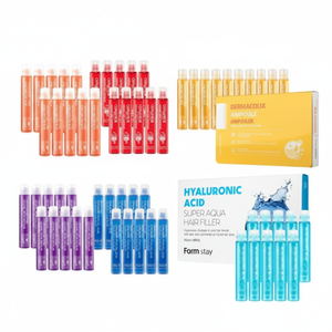 Tratamiento Capilar Farmstay, Paquete de 10 Unidades, Cuidado Capilar Fácil en Casa, Ácido Hialurónico, 7 Tipos Incluidos - Tratamiento Capilar Farmstay con Descuento - Product Image 1