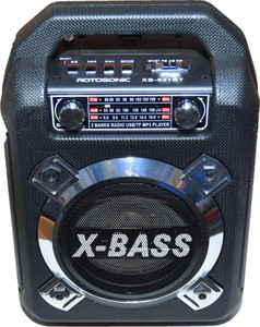 Altavoz Portátil Waxiba Xb 621 Xbass, Reproductor MP3 Recargable con USB y Tarjeta TF, Radio FM AM SW de 3 Bandas - Product Image 3