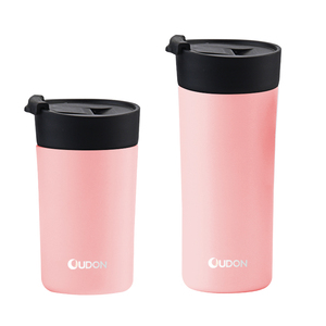 Mugs isothermes en acier inoxydable <span class=keywords><strong>OUDON</strong></span> OD1810004 de 300 ml et 450 ml, isolation sous vide, performance thermique de 6 à 12 heures - Product Image 2