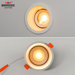 Foco Empotrable LED Redondo Berdis, COB, Radiador LED, Ajustable, Antideslumbrante, Cuadrado, con Certificación CE, para Techo - Product Image 5
