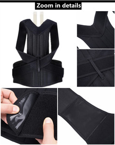 Correcteur de <span class=keywords><strong>Posture</strong></span> en Néoprène Recommandé par des Médecins, Ceinture de Soutien Lombaire et Dorsal Unisexe <span class=keywords><strong>pour</strong></span> Cyphose - Product Image 5