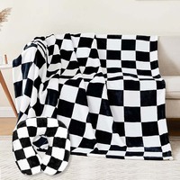 Ensemble de voyage 2-en-1 de qualité supérieure : Coussin gonflable et couverture avec logo aviation – Facile à transporter en avion
