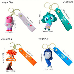 2024 film esprit <span class=keywords><strong>Secret</strong></span> Force porte-clés mignon Amy <span class=keywords><strong>Dr</strong></span>. Bobbier inquiétude porte-clés en acier inoxydable suspendu ornement pour hommes femmes caoutchouc - Product Image 4