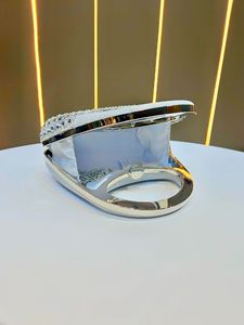 Sacs de soirée élégants pour femmes, pochettes de luxe ornées de diamants pour mariage et fête, sacs fourre-tout en cristal pour femmes, sacs à main élégants pour soirée - Product Image 4