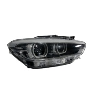 Phare avant LED double anneau lumineux OEM d'occasion 63117414141 63117414142 pour BMW Série 1 F20 F21 118i 120i 2016-2018