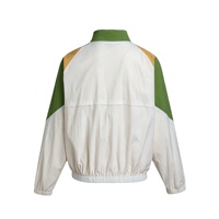 Veste coupe-vent vintage pour homme OEM, col montant, ourlet élastique, veste d'extérieur légère personnalisée