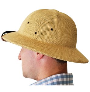 Bán Buôn Người Đàn Ông Phụ Nữ Ngoài Trời Cứng Rơm Đi Bộ Đường Dài Mũ Bảo Hiểm Mặt Trời Mũ Safari Pith Rừng Mũ Rơm - Product Image 2