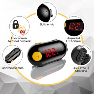 Nhà máy tùy chỉnh Mini móc tai Walkie Talkie Tai nghe cửa hàng nhà hàng bóng chày nhỏ hệ thống liên lạc không dây thiết bị truyền thông - Product Image 4