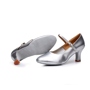 Zapatos de baile <span class=keywords><strong>flamenco</strong></span> modernos profesionales para mujeres adultas, zapatos de baile latino de suela blanda - Product Image 4